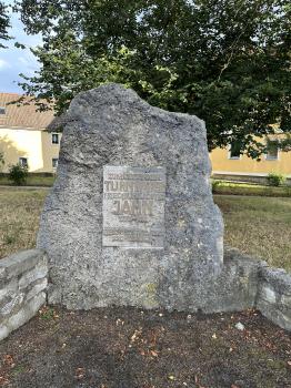 Friedrich Ludwig Jahn ("Turnvater Jahn") (1778-1852) (Gedenkstein) (Oßmannstedt/Ilmtal-Weinstraße)